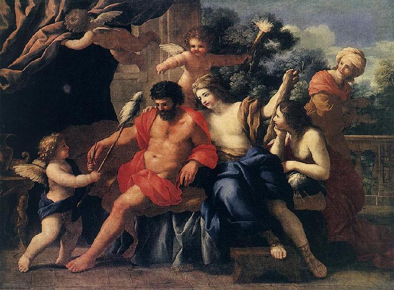 Hercules and Omphale sdg, ROMANELLI, Giovanni Francesco